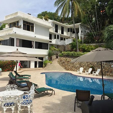 Villa Guitarron Gran Terraza Vista Espectacular 6 Huespedes Piscina Gigante Akapulko Dış mekan fotoğraf