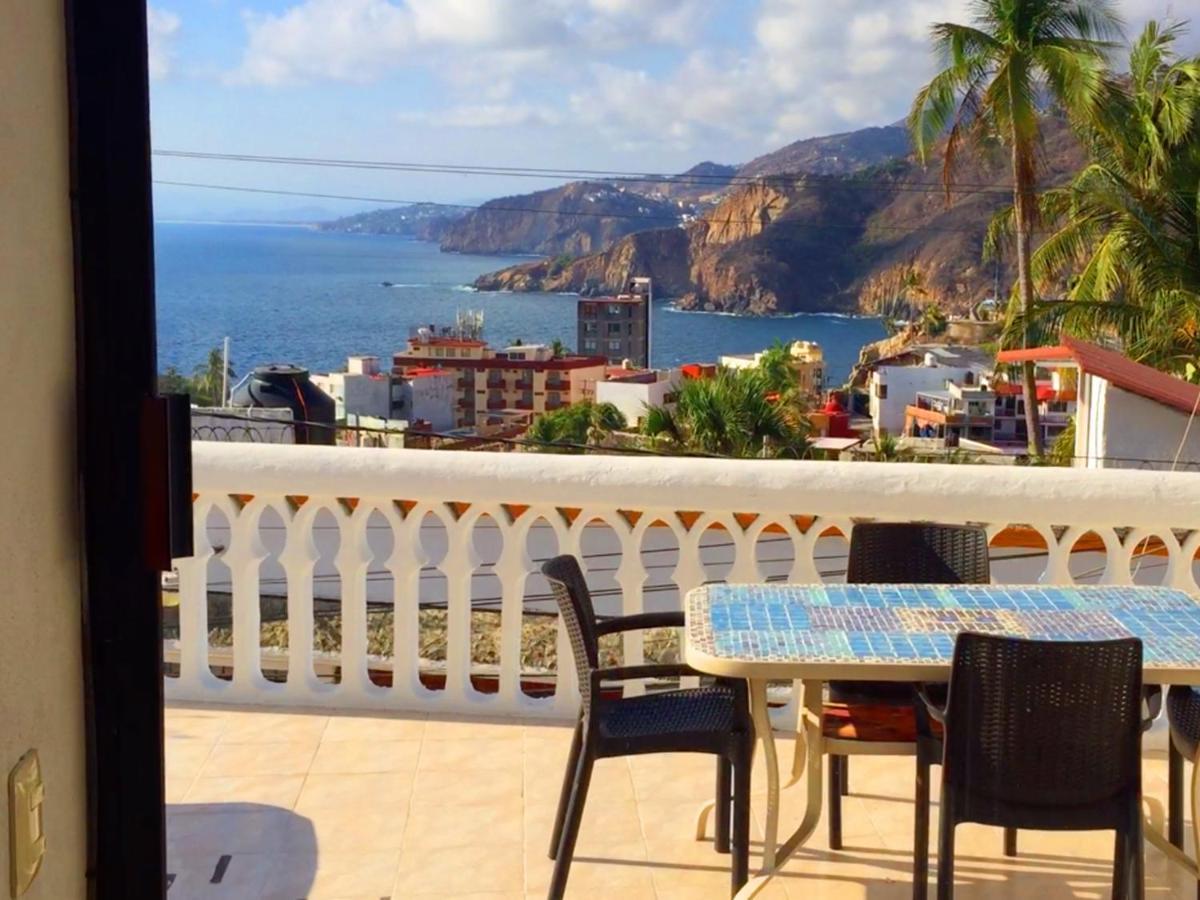 Villa Guitarron Gran Terraza Vista Espectacular 6 Huespedes Piscina Gigante Akapulko Dış mekan fotoğraf