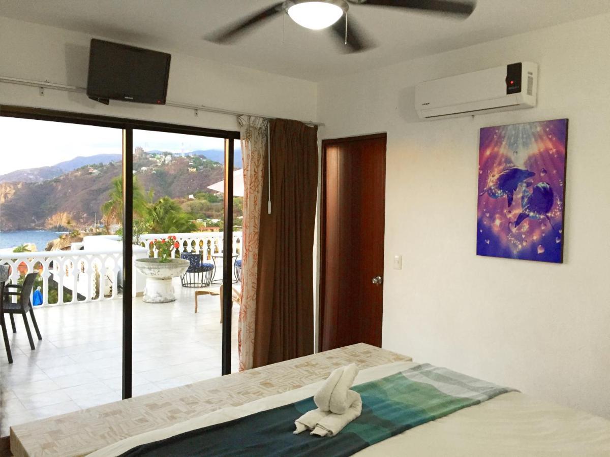 Villa Guitarron Gran Terraza Vista Espectacular 6 Huespedes Piscina Gigante Akapulko Dış mekan fotoğraf