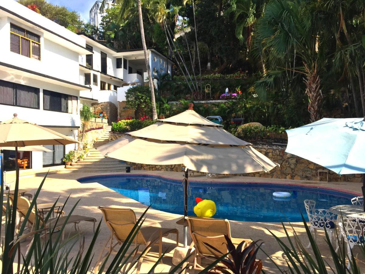 Villa Guitarron Gran Terraza Vista Espectacular 6 Huespedes Piscina Gigante Akapulko Dış mekan fotoğraf