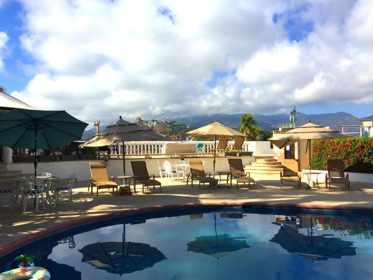 Villa Guitarron Gran Terraza Vista Espectacular 6 Huespedes Piscina Gigante Akapulko Dış mekan fotoğraf
