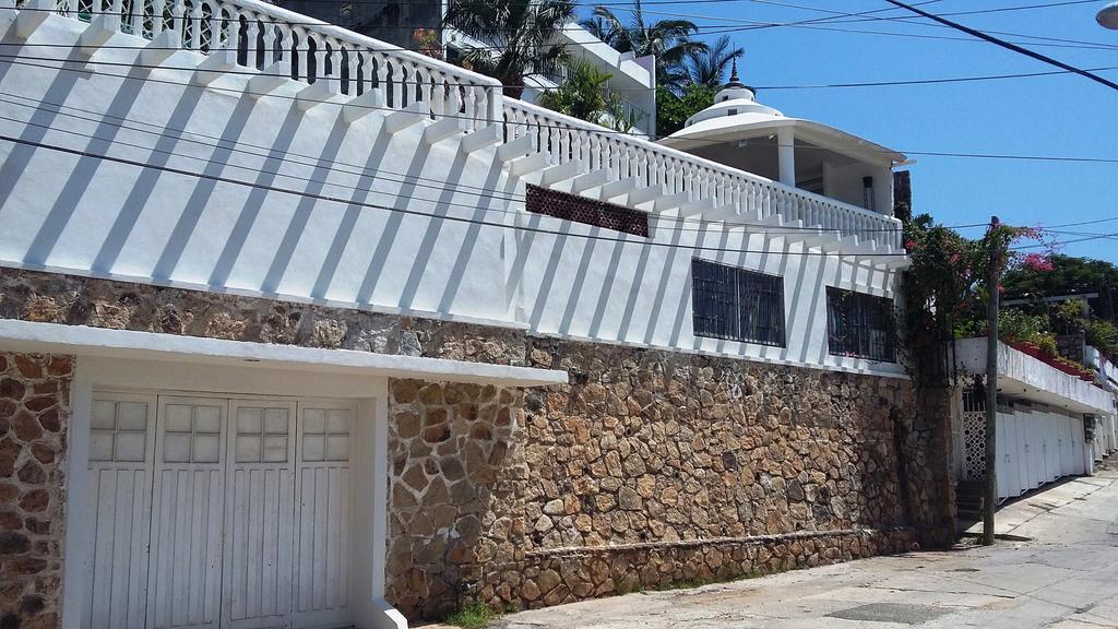 Villa Guitarron Gran Terraza Vista Espectacular 6 Huespedes Piscina Gigante Akapulko Oda fotoğraf