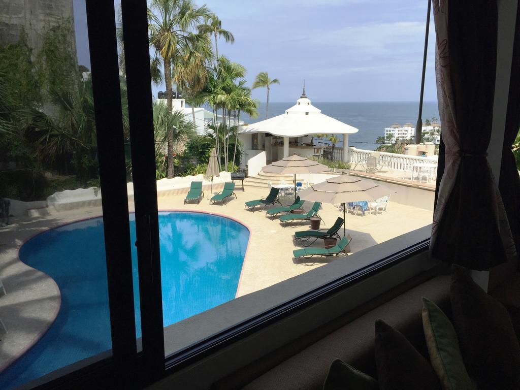 Villa Guitarron Gran Terraza Vista Espectacular 6 Huespedes Piscina Gigante Akapulko Dış mekan fotoğraf