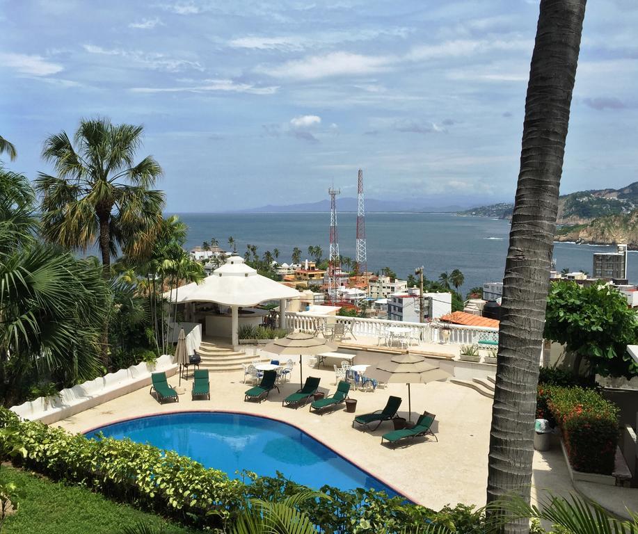 Villa Guitarron Gran Terraza Vista Espectacular 6 Huespedes Piscina Gigante Akapulko Dış mekan fotoğraf