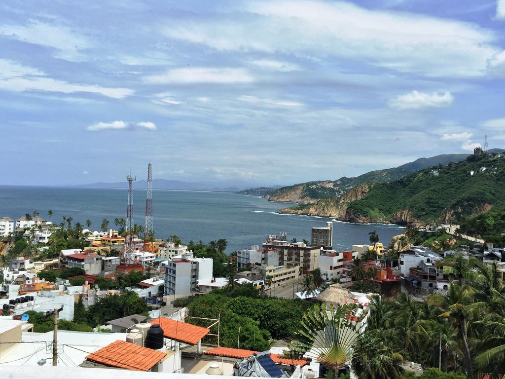Villa Guitarron Gran Terraza Vista Espectacular 6 Huespedes Piscina Gigante Akapulko Dış mekan fotoğraf