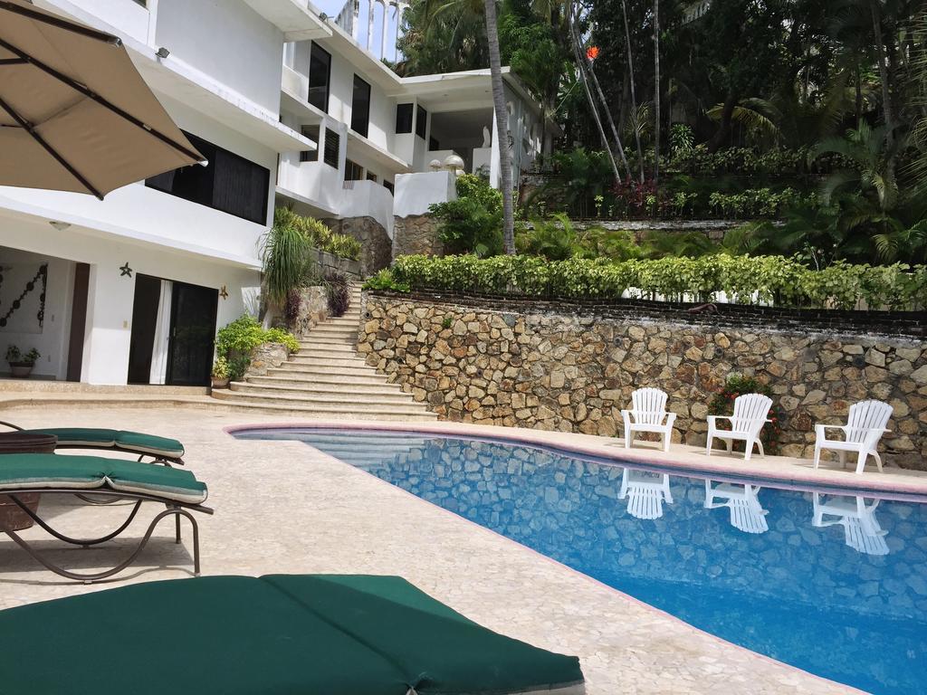 Villa Guitarron Gran Terraza Vista Espectacular 6 Huespedes Piscina Gigante Akapulko Dış mekan fotoğraf