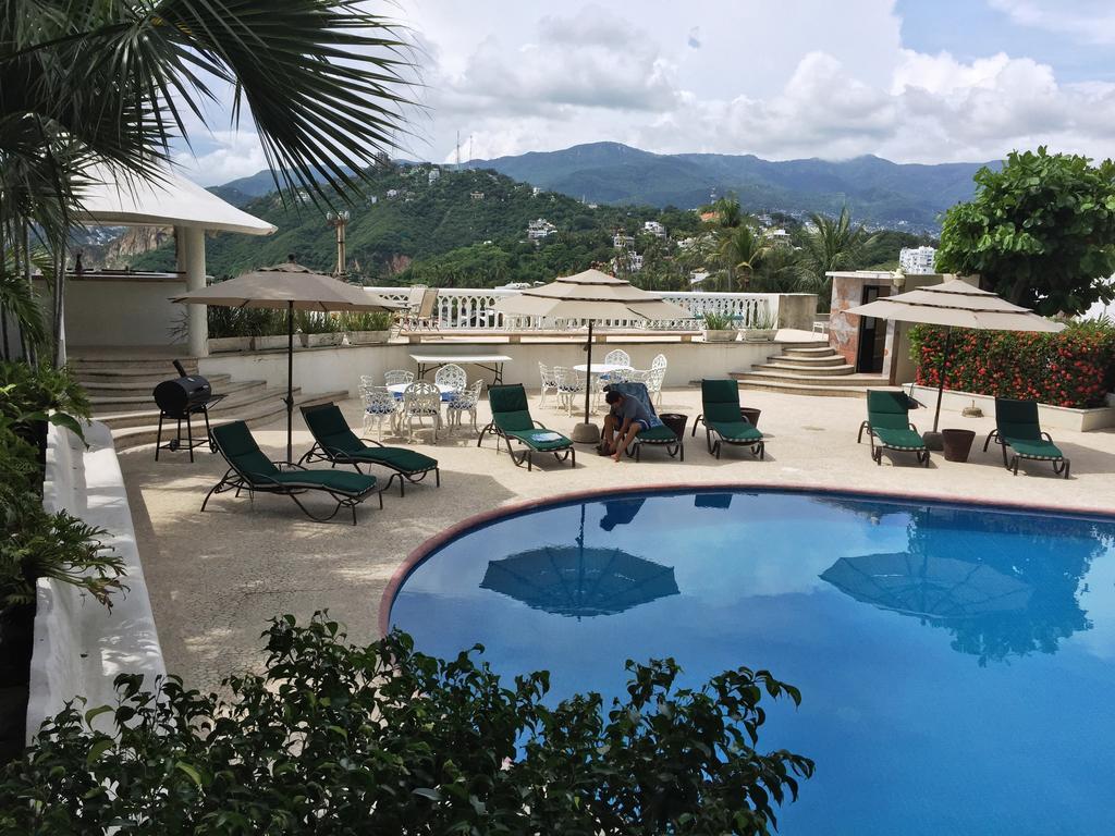 Villa Guitarron Gran Terraza Vista Espectacular 6 Huespedes Piscina Gigante Akapulko Dış mekan fotoğraf