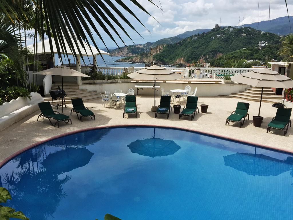 Villa Guitarron Gran Terraza Vista Espectacular 6 Huespedes Piscina Gigante Akapulko Dış mekan fotoğraf