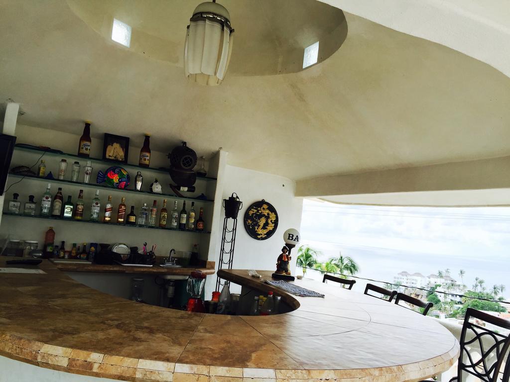 Villa Guitarron Gran Terraza Vista Espectacular 6 Huespedes Piscina Gigante Akapulko Dış mekan fotoğraf
